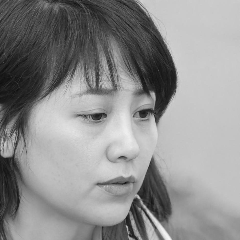 Teilnehmerin während der praktischen Arbeit im Workshop